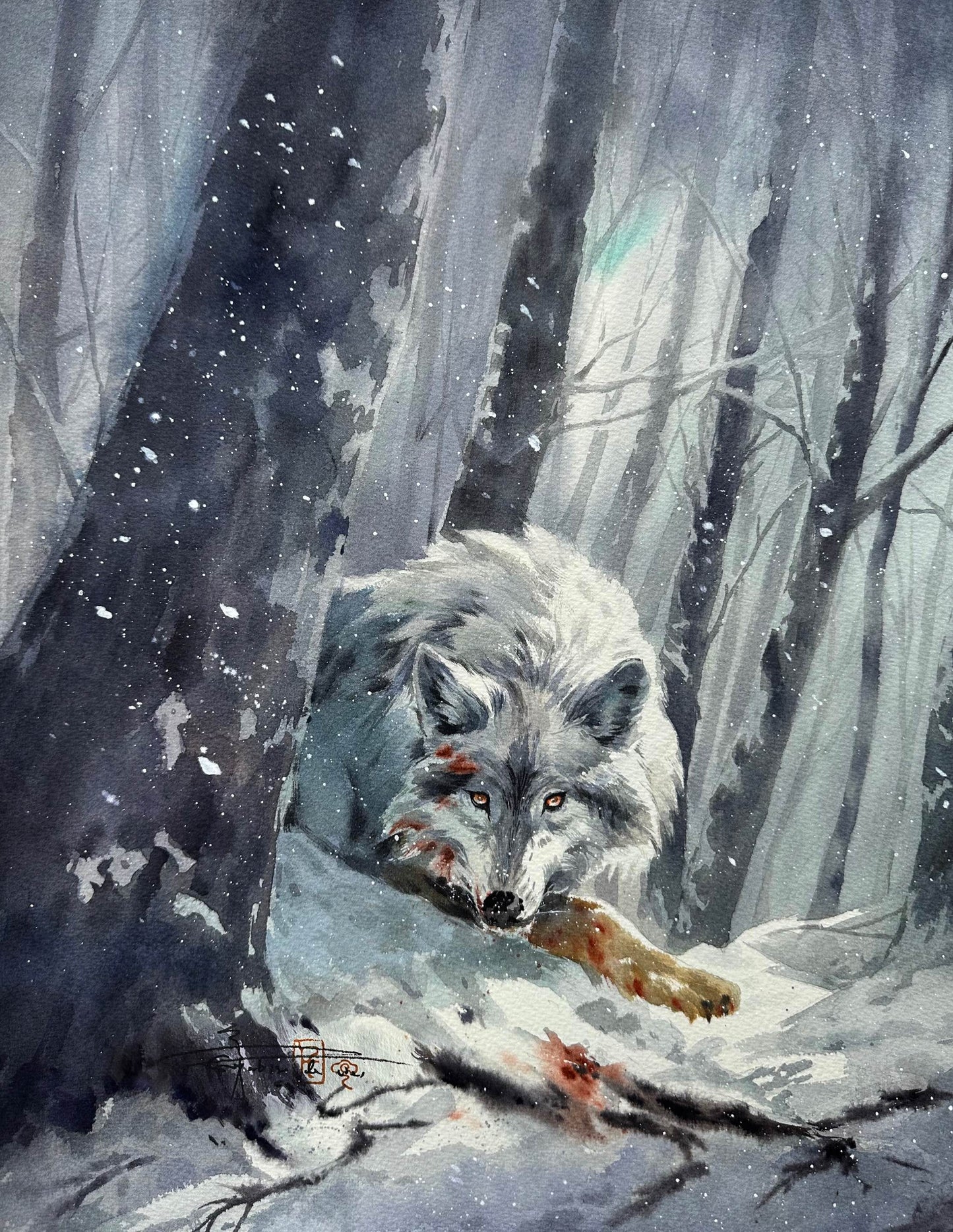 Sous le froid | Alix XU
