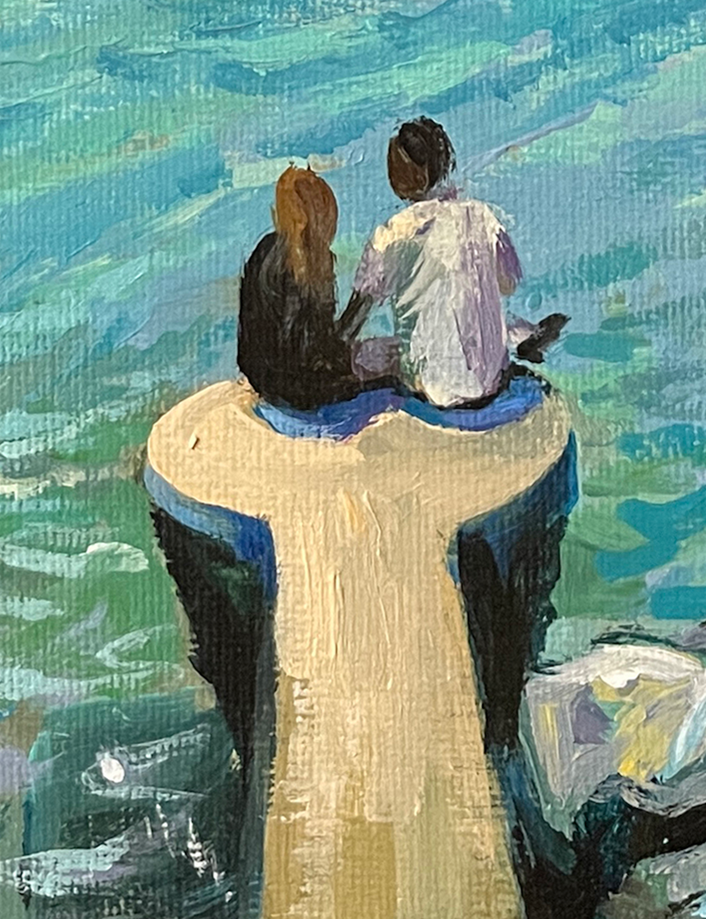 Couple au bord du lac de Genève | Yang WANG