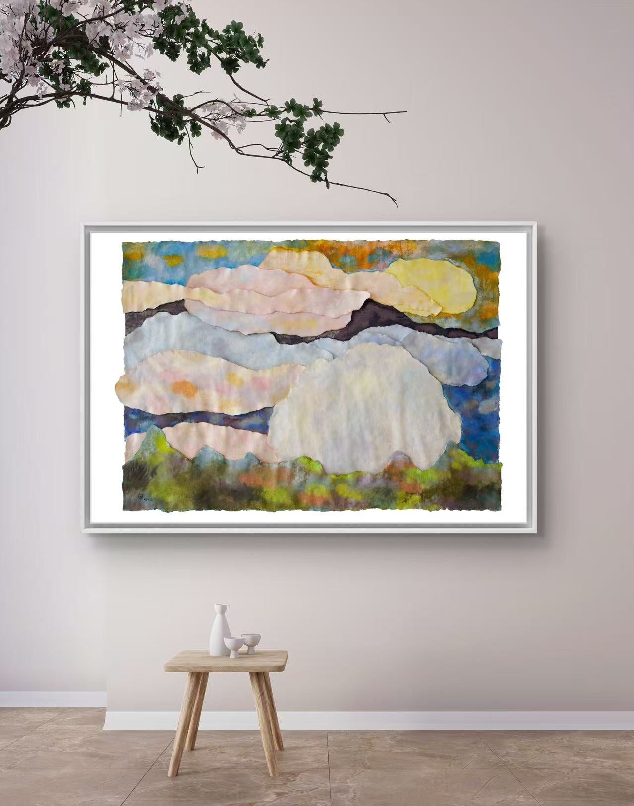 Where thoughts and clouds converge | Qin HAN