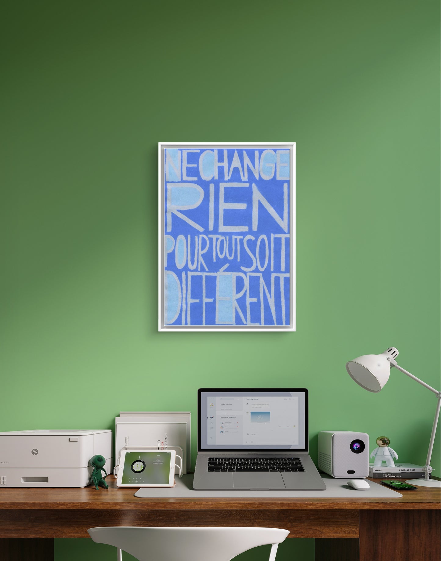Ne Change Rien Pour Tout Soit Différent | Qin HAN