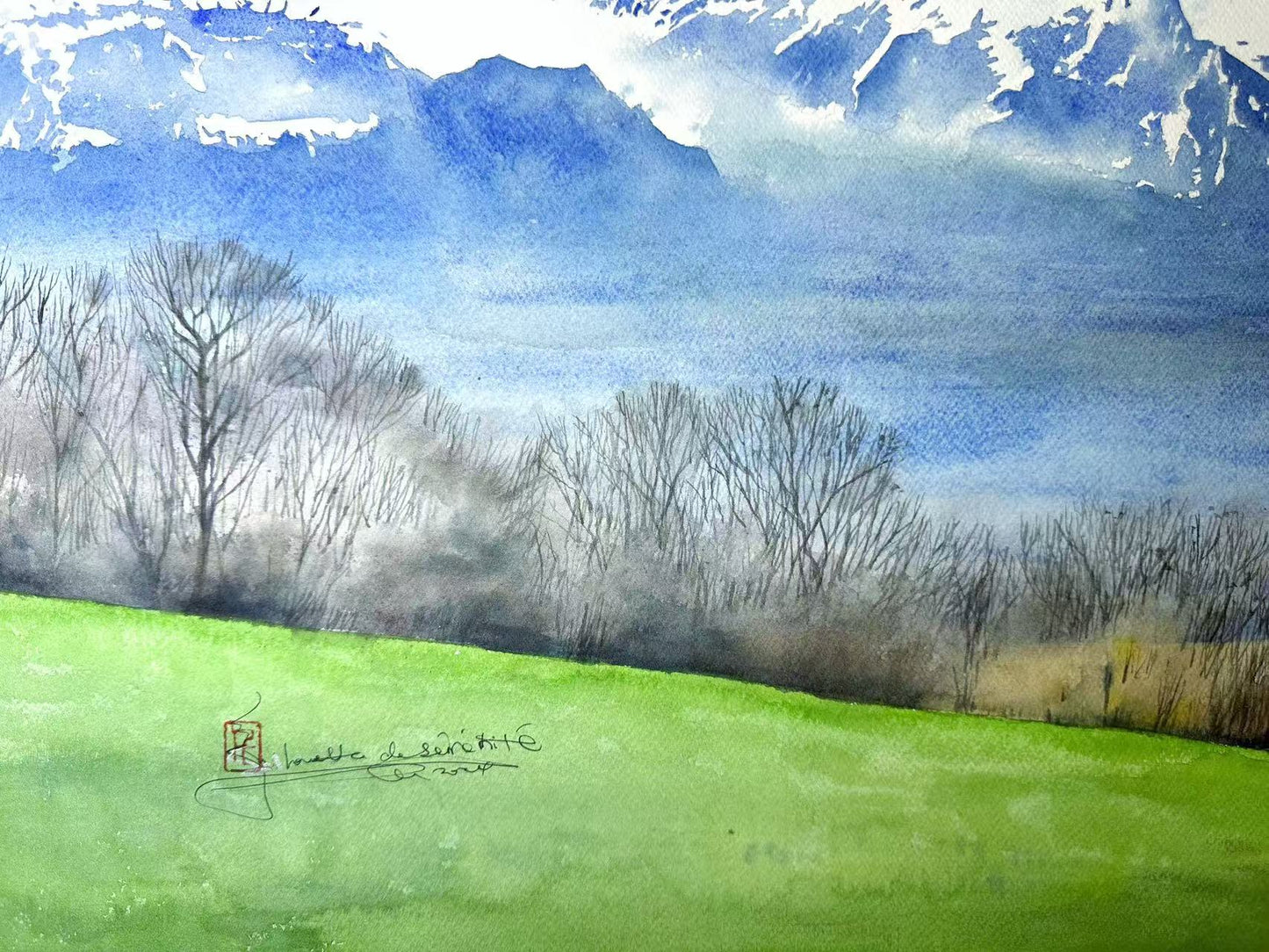 Au-Delà De La Route De Burtigny | Alix XU
