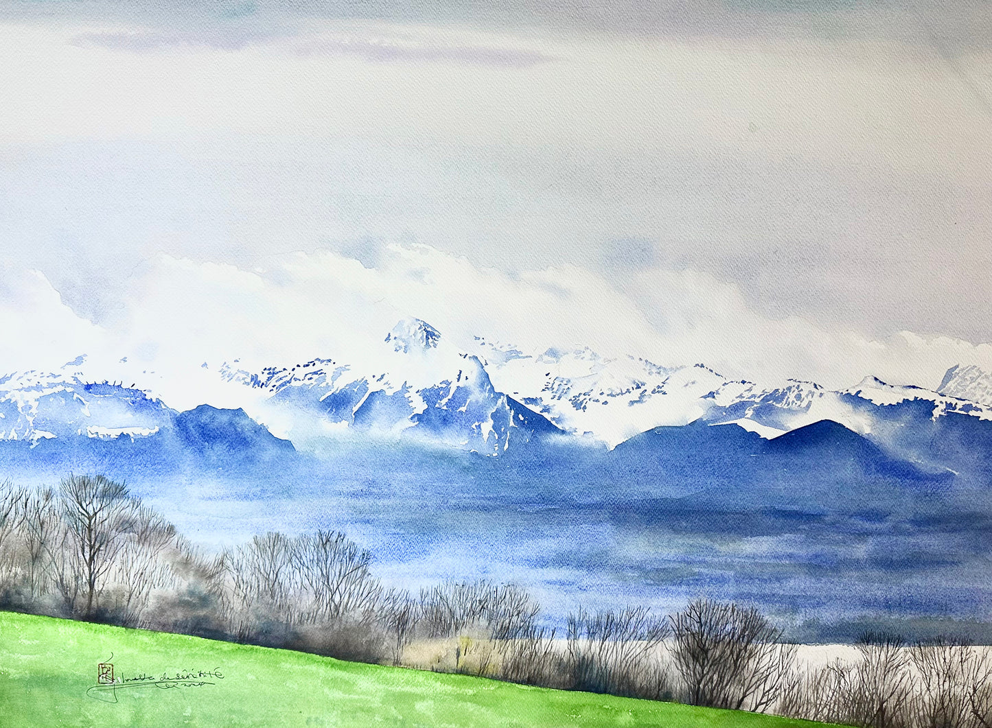 Au-Delà De La Route De Burtigny | Alix XU