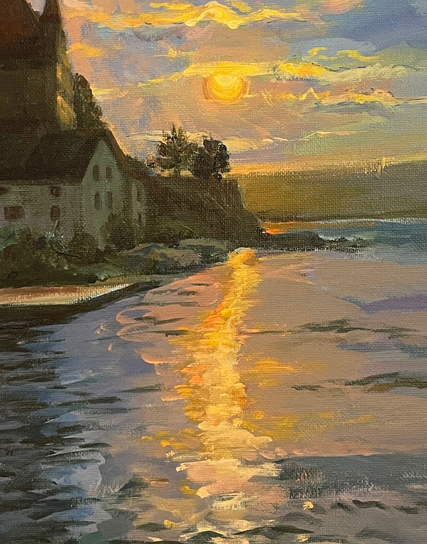 Coucher de soleil à Yvoire | Yang WANG