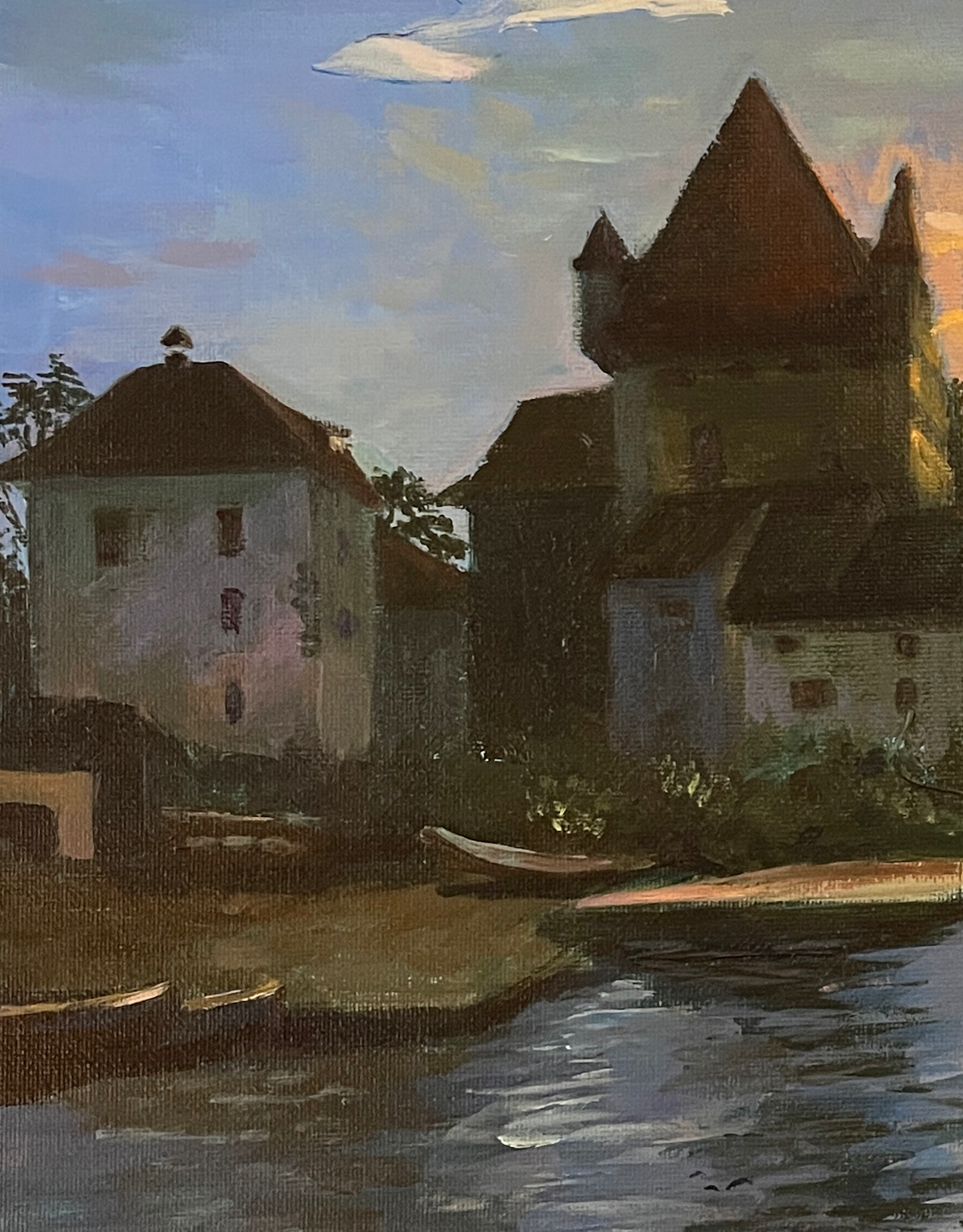 Coucher de soleil à Yvoire | Yang WANG