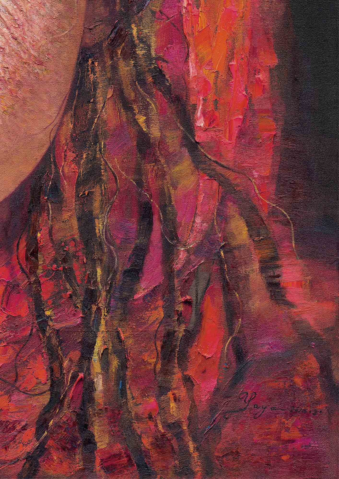 Foulard fleuri | Yaya YAN