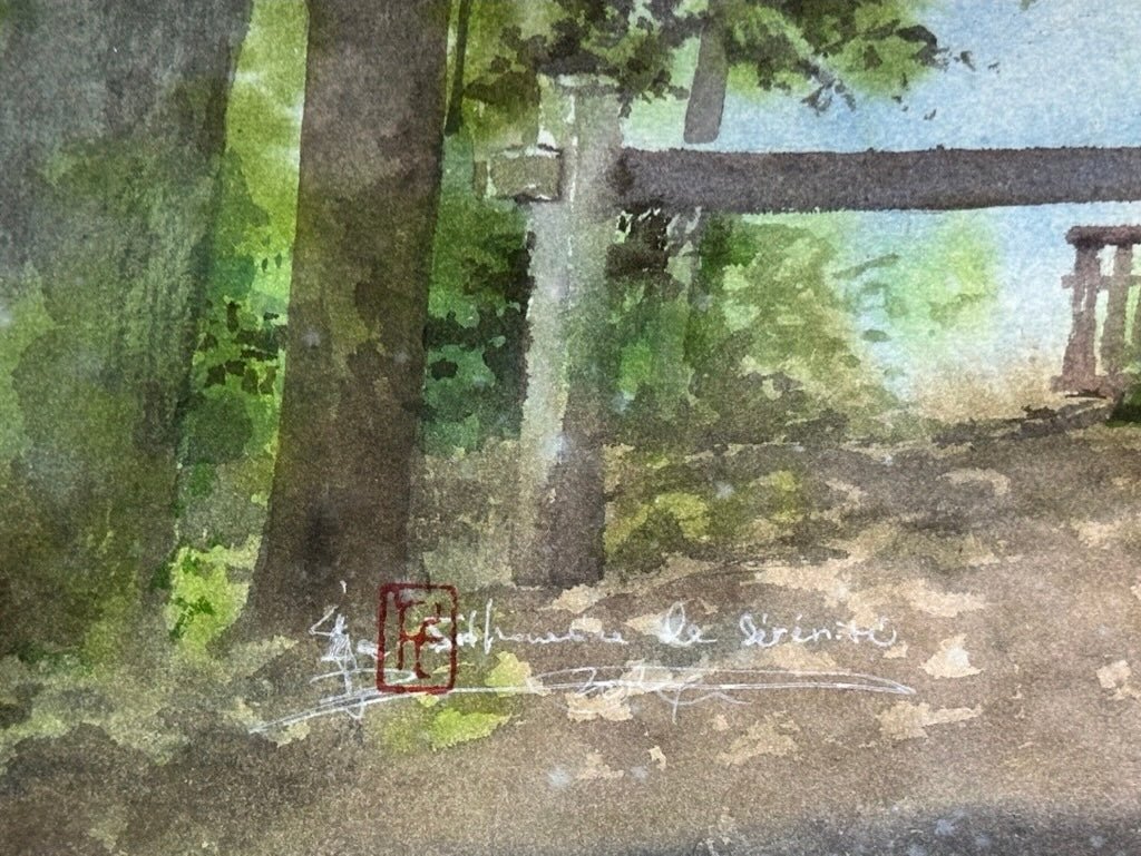 Le Pavillon à l'Ombre | Alix XU