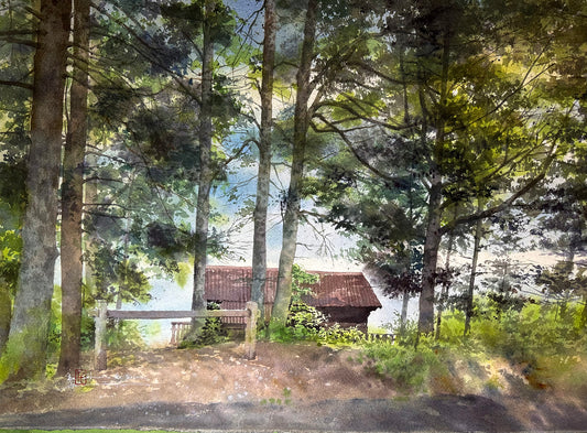 Le Pavillon à l'Ombre | Alix XU