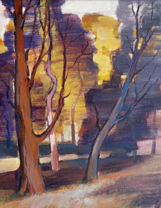 Les arbres penchent vers la lumière | Yanhong Liu