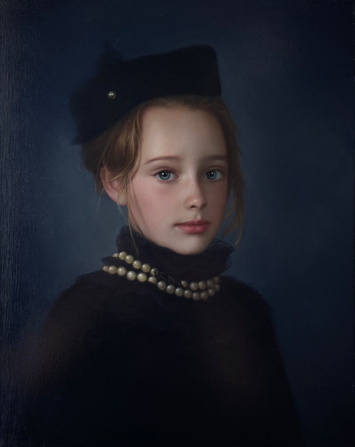 Jeune fille au collier de perles ｜ Muyang Dai
