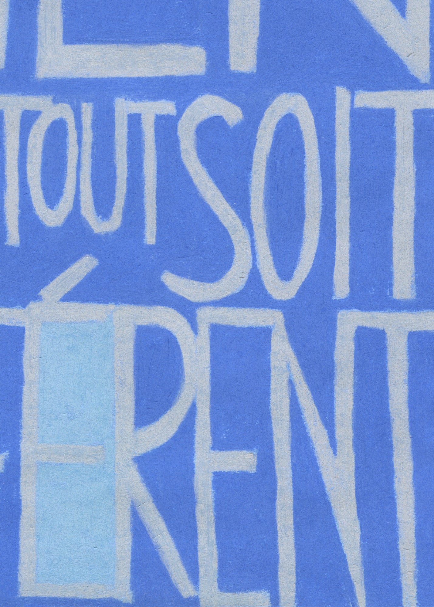 Ne Change Rien Pour Tout Soit Différent | Qin HAN