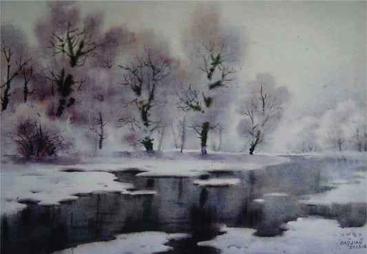 Sous la glace, le murmure | Baojian YU