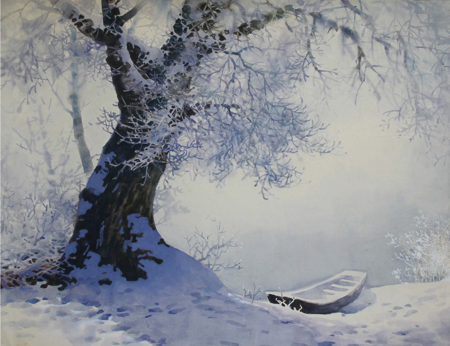 Seule sur la berge | Baojian YU